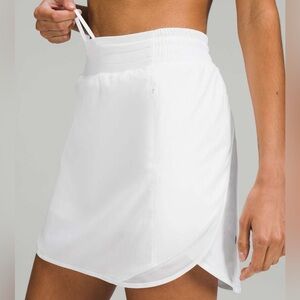Lululemon tennis skirt white